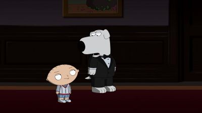 Hey, maybe it was that cat
who was the murderer. - Family Guy