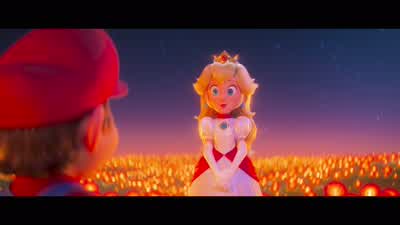 Hey, maybe you're from my world. - The Super Mario Bros. Movie