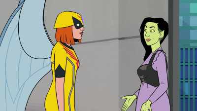 Hey, mer. Look,
your dad just died. - Birdgirl