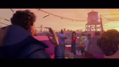 - Hey, Miles. - Spider-Man: Across the Spider-Verse
