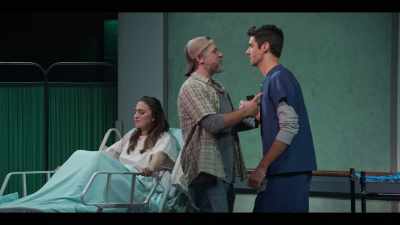 Hey, you mind stepping out
of the way a sec, Doc, - Waitress: The Musical