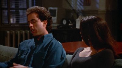 -Hey, you mind switching seats?
-Why? - Seinfeld