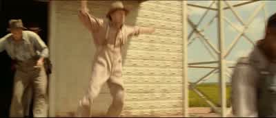 Hey mister I don't meanto be tellin' tales out of schoolbut there's a fella in there who'll pay you 10if you sing into his can - O Brother, Where Art Thou?