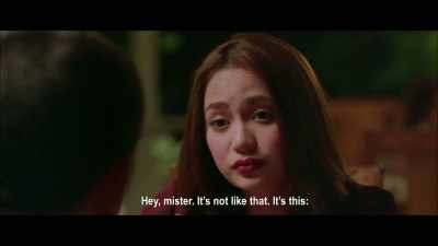 Hey, mister. It's not like that.
It's like this: - Always Be My Maybe