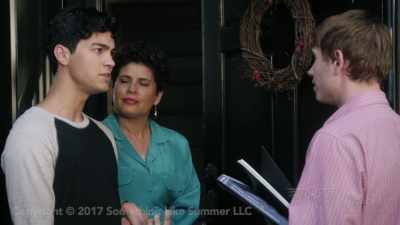Hey mom, can Benjamin
stay for dinner? - Something Like Summer