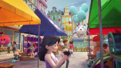 hey-mom-heres-locket - LEGO Friends: Girls on a Mission