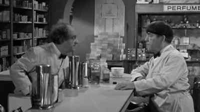 Hey, Mop-head.
What are you doing? - The Three Stooges Meet Hercules