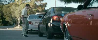 - Hey moron, you
scuffed our soccer ball - Lady Driver
