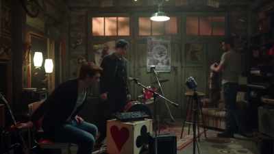 Hey, Mr. Jones,
before you go, - Riverdale