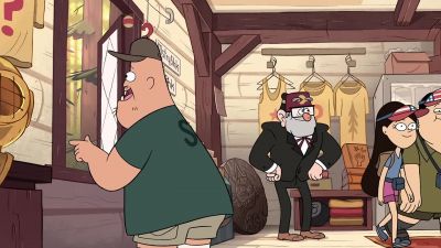 Hey, Mr. Pines,
what's that code word - Gravity Falls