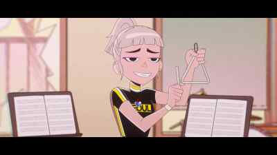 Hey, need accompaniment for tryouts later?
Flute and triangle... a classic. - Jentry Chau vs the Underworld