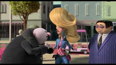 -Hey, neighbor!
-(MARGAUX GASPS) - The Addams Family