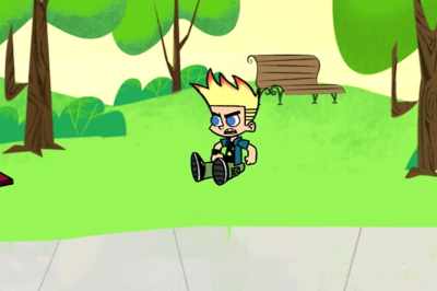 Hey, he never gave me
rickshaw rides. - Johnny Test