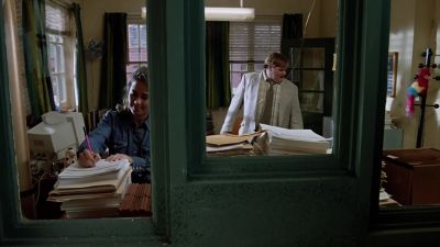 Hey nice How come you don't put the files in the file cabinets - Tommy Boy