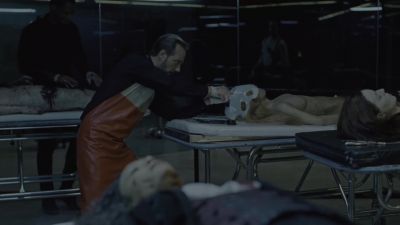 Hey, no. No more corpses up here,
take her to cold storage. - Westworld