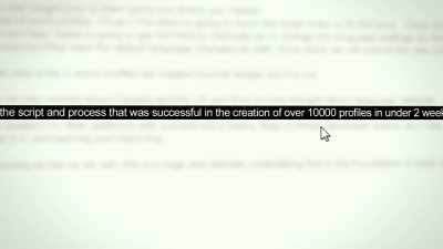 "Hey, Noel, we took
the script and process - The Ashley Madison Affair