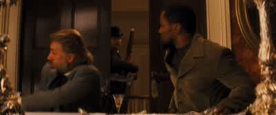 Hey! Now lay your palms flat on that tabletop! - Django Unchained