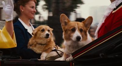 Hey Odie look it's those royal corgis - Garfield: A Tail of Two Kitties