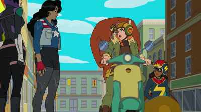 Hey, either of you seen
a young Inhuman - Marvel Rising: Secret Warriors