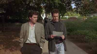 - Hey.
- Oh. - Kicking and Screaming