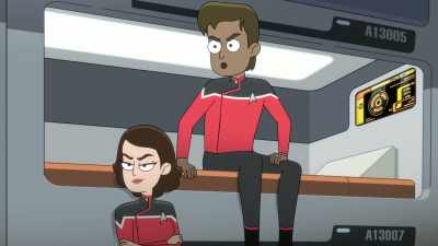 Hey, which one of you jerks - Star Trek: Lower Decks