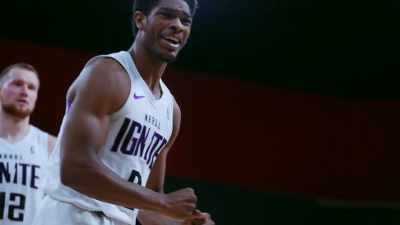 - Hey!
- [overlapping chatter] - Destination NBA: A G League Odyssey