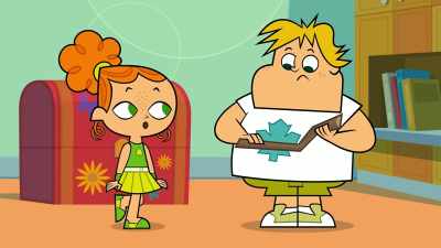 - Hey Owen, use your magic to
make Cody's castle really tall! - Total DramaRama