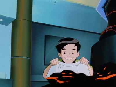 - Hey, peg it, Magma underwear.
- Schway. - Batman Beyond