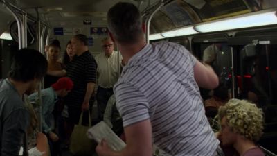 Hey, pervert! You just touched me.
Yeah, you in the hat. - Marvel's Jessica Jones