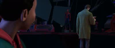 Hey, Peter. - Spider Man: Into the Spider Verse