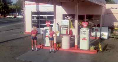 Hey, this place looks pretty good. - Gas Pump Girls