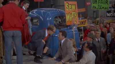 - Hey, Prez.
- Yes, Sid? - The Pajama Game
