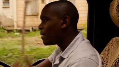 Hey, you promised no stopping here.
Bad area. - Sense8