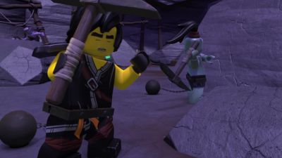 Hey. Psst! I'm Cole. - Ninjago: Masters of Spinjitzu