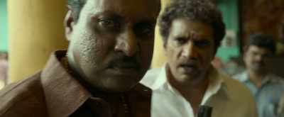 Hey, put that gun away and first explain the calculations. - Pushpa: The Rise