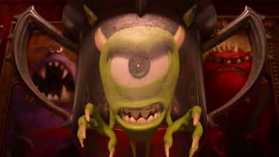 Hey, quiet! - Monsters University
