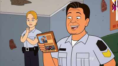 Hey, Renegade Patriot.
All right! - Corner Gas Animated