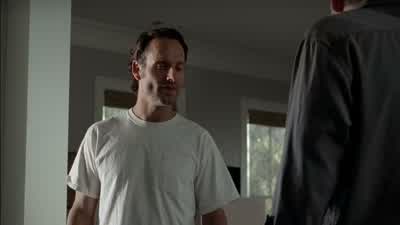 Hey, Rick, just having a beer. - The Walking Dead