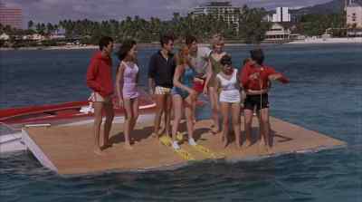 Hey, right here.
Here you go. - Gidget Goes Hawaiian