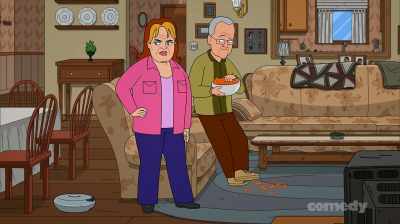 Hey, robot!
There's dirt over here. - Corner Gas Animated