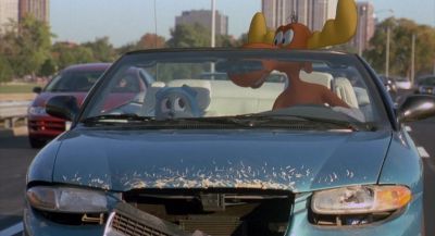 Hey Rock there's that same town again - The Adventures of Rocky &amp; Bullwinkle