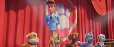 Hey, Rubble,
I got something for you. - PAW Patrol: The Movie