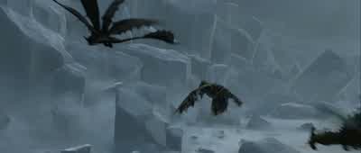 Hey! You left my dragon back there! He can't fly on his own! He'll drown! - How to Train Your Dragon 2