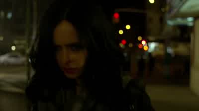 Hey. Hey, I got your movie. It's 30 hours. Cast of thousands. Thanks, I should've got some popcorn. - Marvel's Jessica Jones