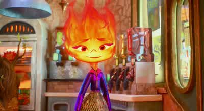 Hey! -Hi, Wade. -Hey, Wade! - Elemental