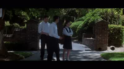 Hey. Has anyone ever told you that you're sexy? I like your boobs. Hey. School's canceled. Do you wa - Donnie Darko