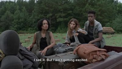 Hey. - The Walking Dead