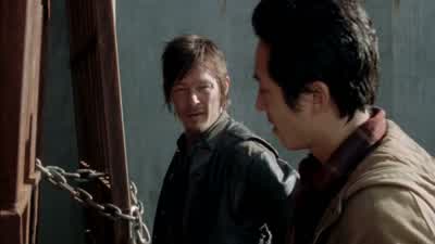 Hey. You seen Merle around? - The Walking Dead