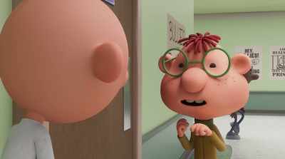 -Hey.
- - Diary of a Wimpy Kid