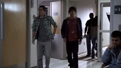 Hey. Okay. - Good luck, I guess. - Yeah. - Teen Wolf